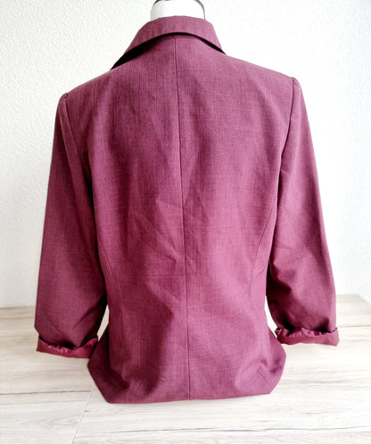 Tailleur blazer & jupe lie de vin (SIZE : 38/40)