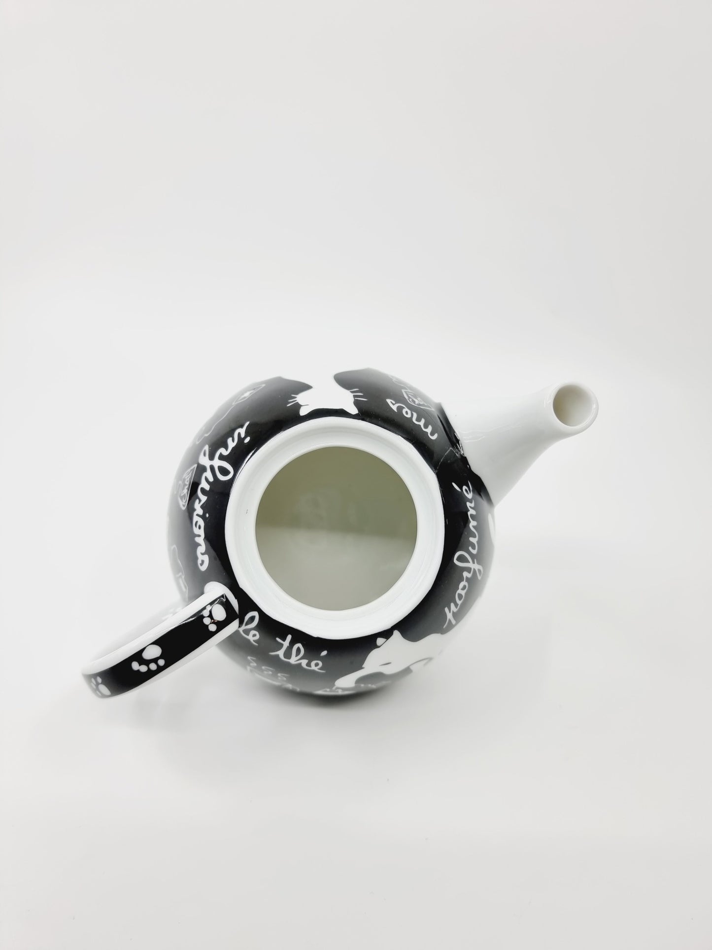 Théière & tasse - Chat