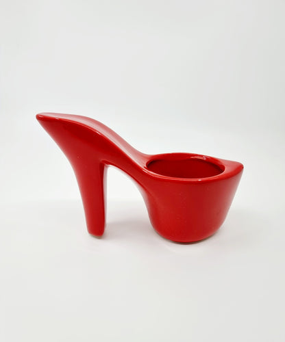 Cache-pot chaussure à talon