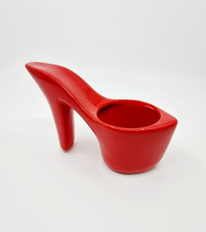 Cache-pot chaussure à talon