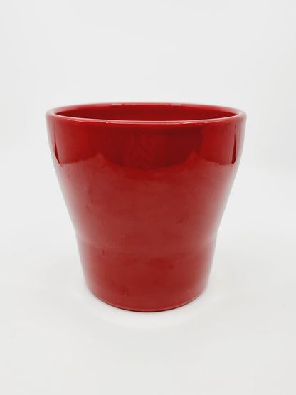 Cache-pot rouge