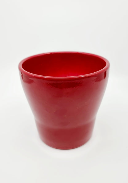 Cache-pot rouge