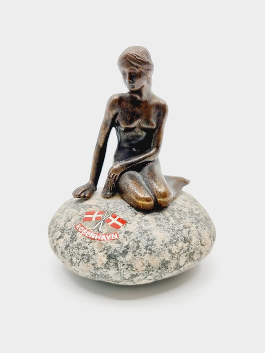 Statue - Petite Sirène de Copenhague (Danemark)