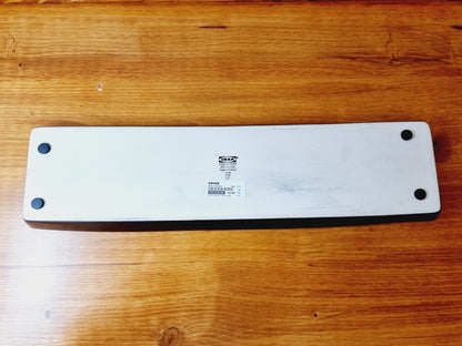 Plat rectangulaire noir en céramique