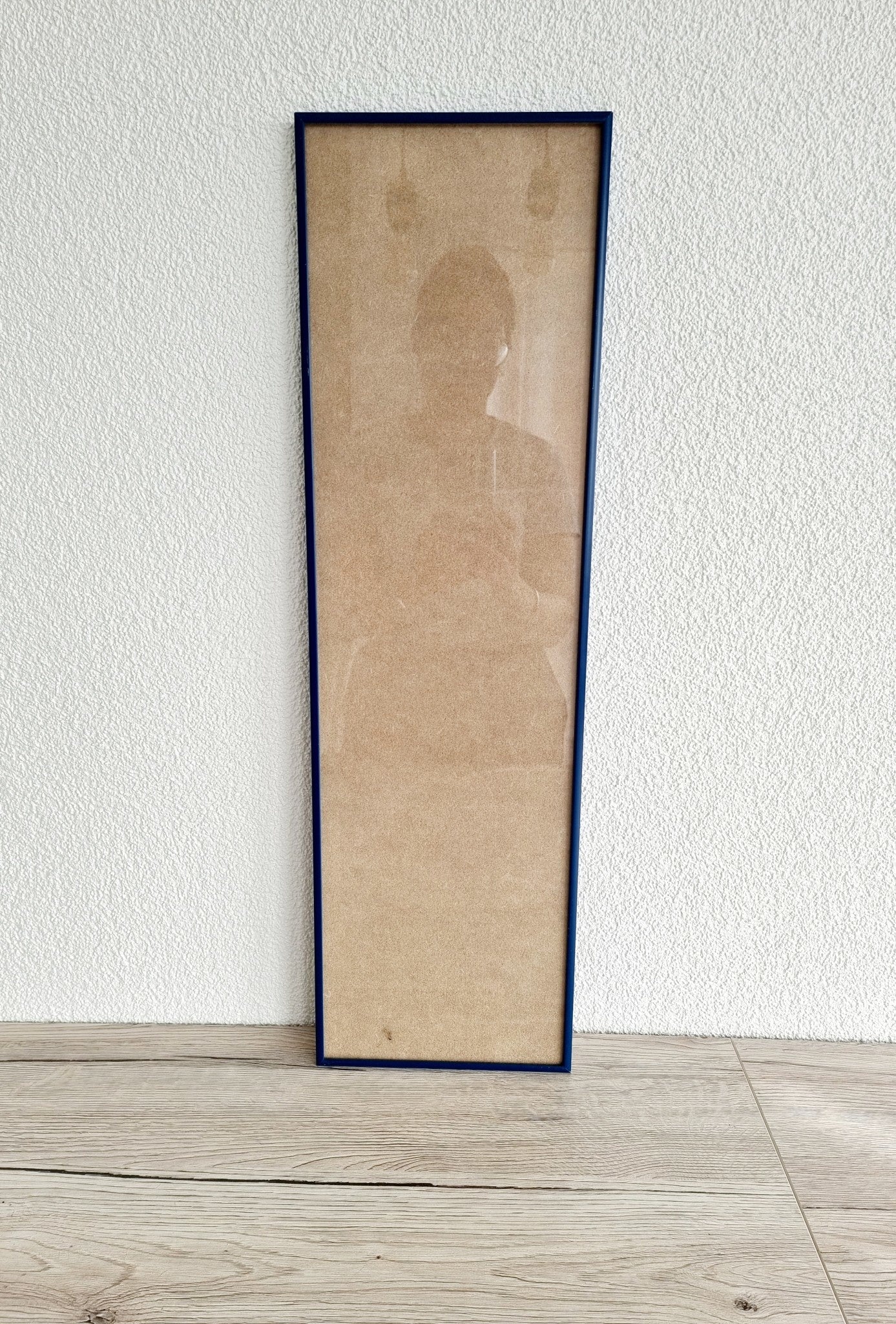 Cadre allongé bleu (63 x 18.5 cm)