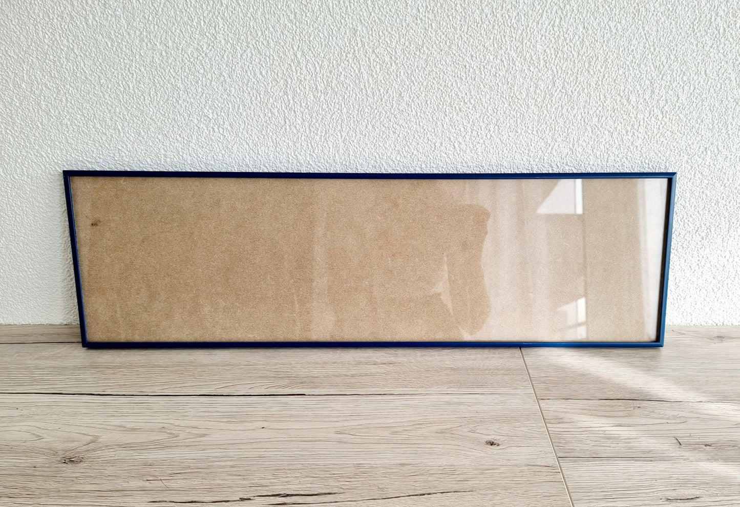 Cadre allongé bleu (63 x 18.5 cm)