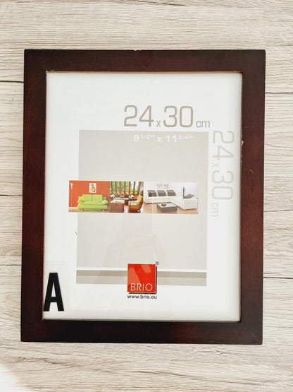 Cadre photo en bois - modèle A