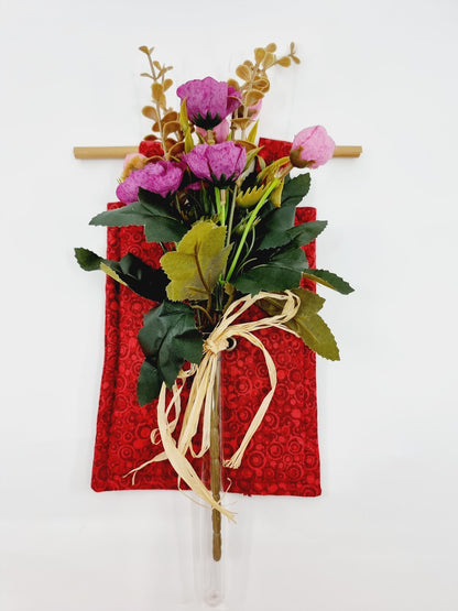 Décoration florale à suspendre