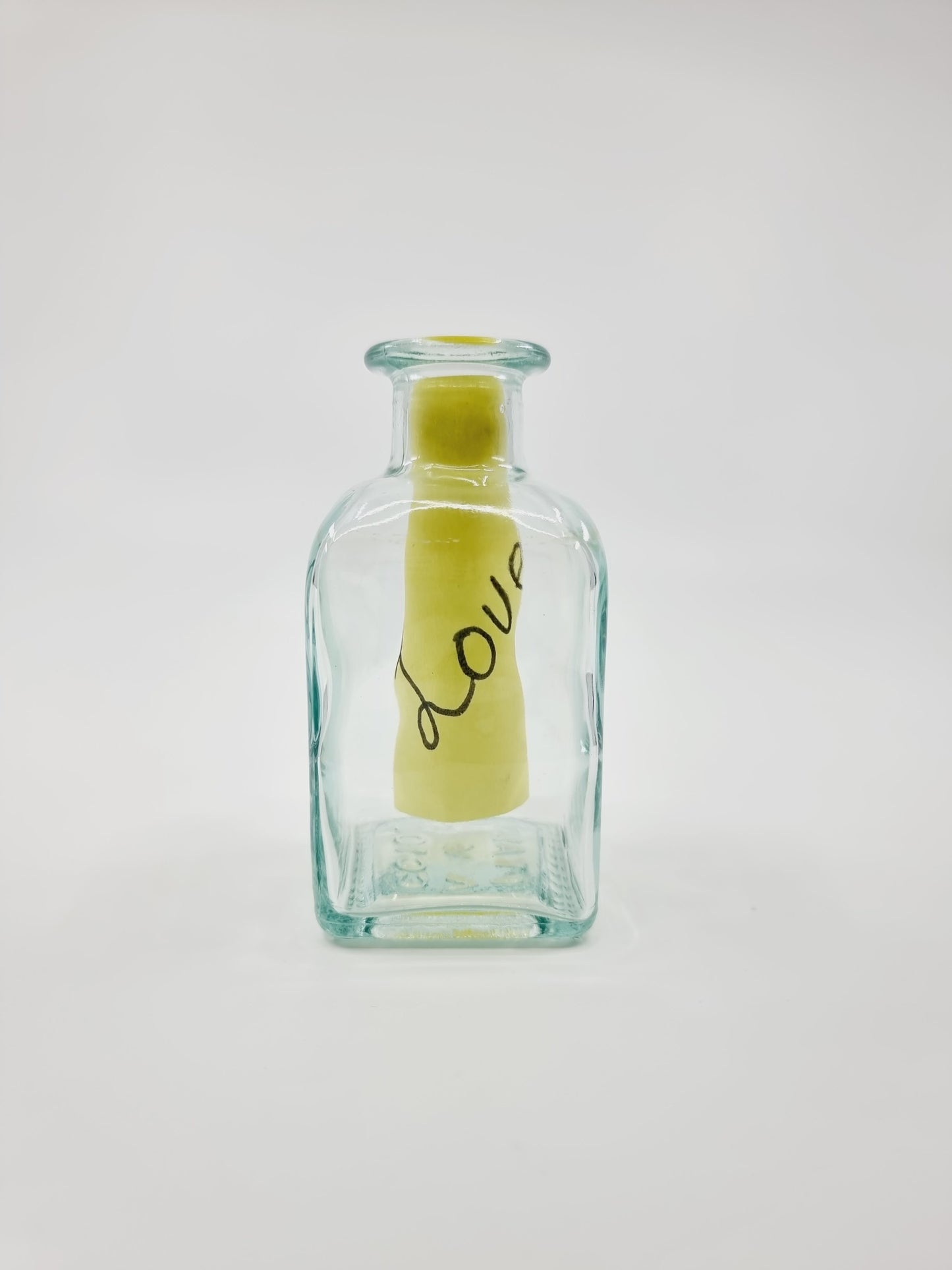 Bouteille à la mer avec bouchon