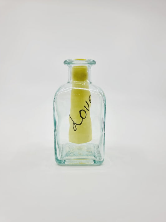 Bouteille à la mer avec bouchon