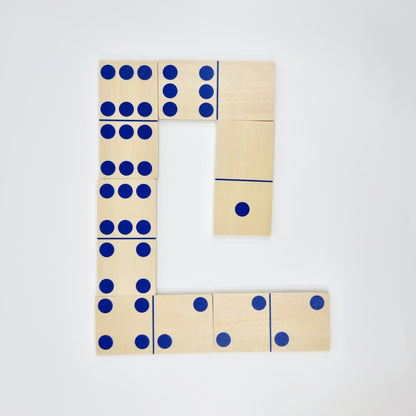 Domino à double face - animaux & chiffres