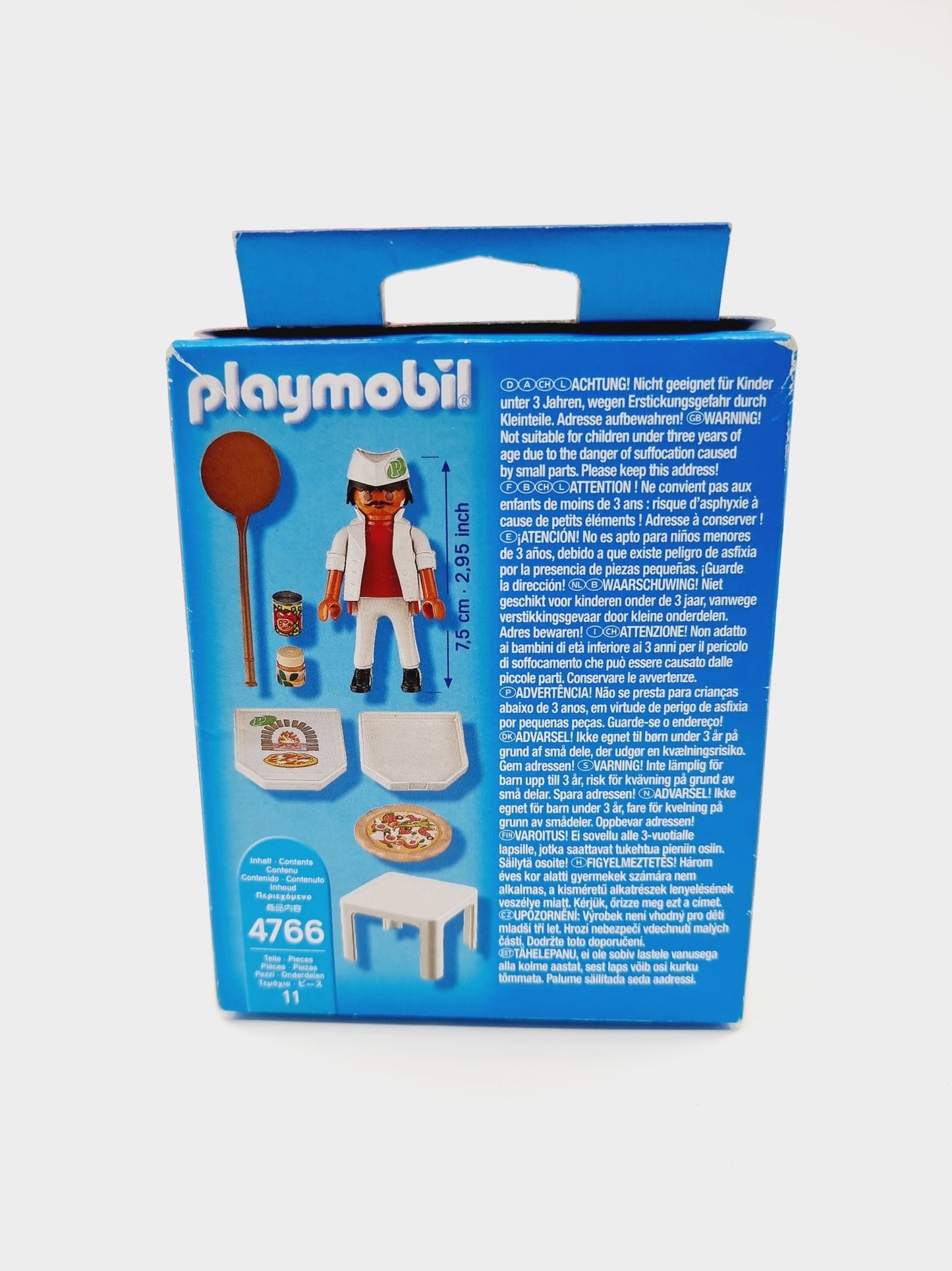 Playmobil - Pizzaiolo avec pizza