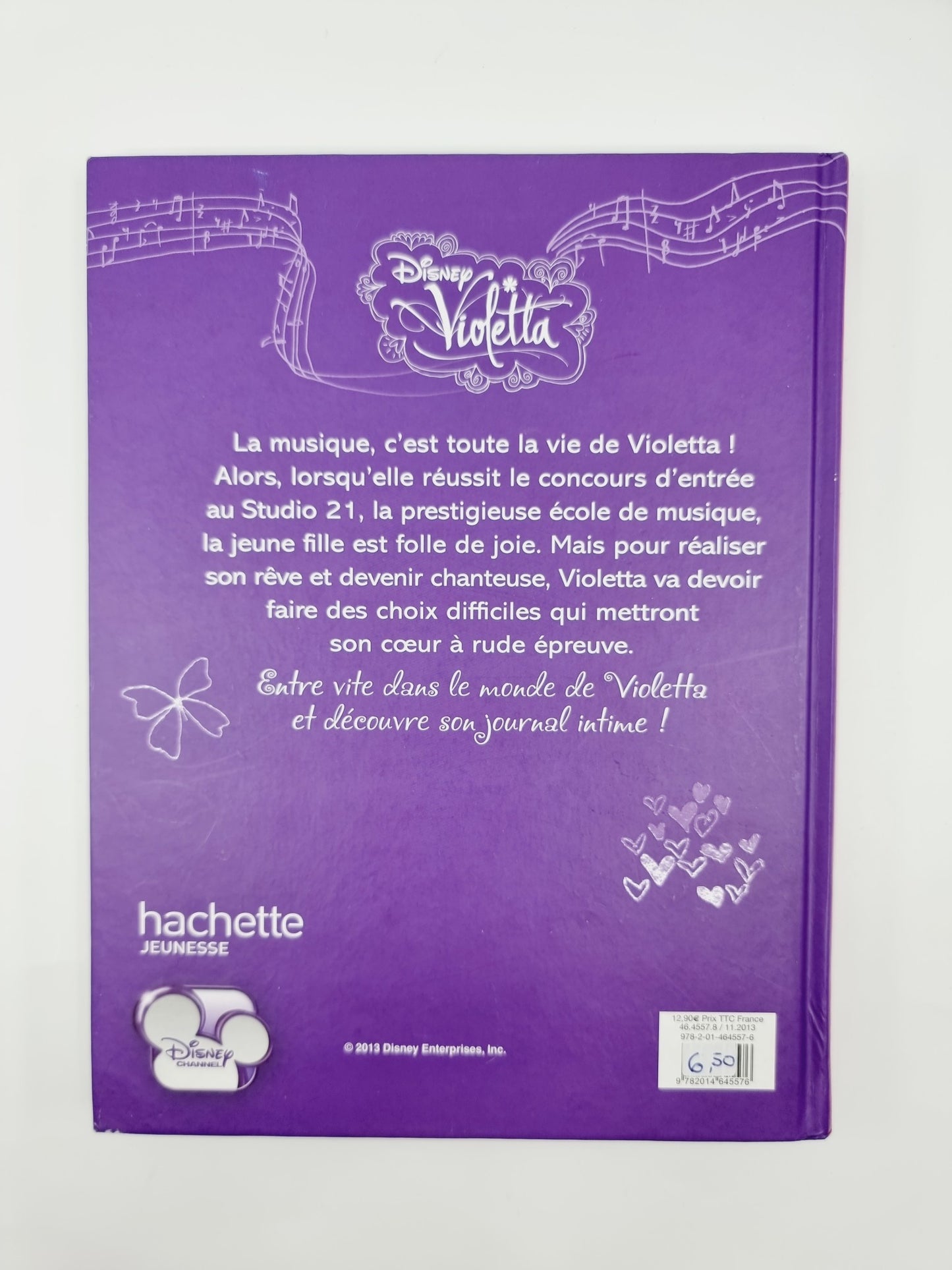 Livre - Mon journal intime, le roman - Violetta