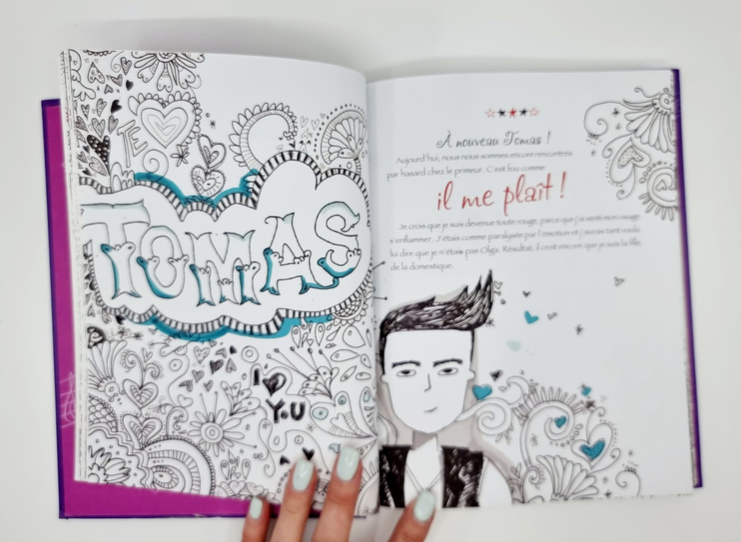 Livre - Mon journal intime, le roman - Violetta