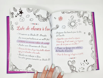 Livre - Mon journal intime, le roman - Violetta