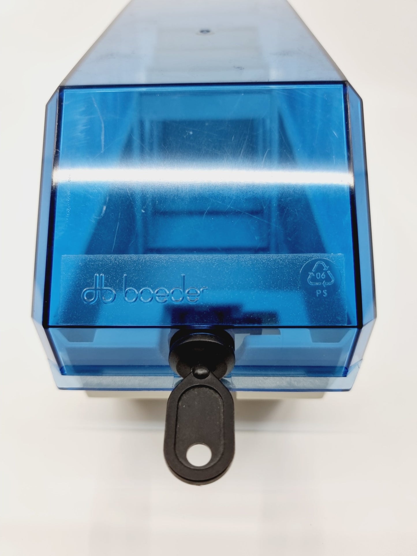 Boîte à fiches avec fermeture à clé (2 pièces)