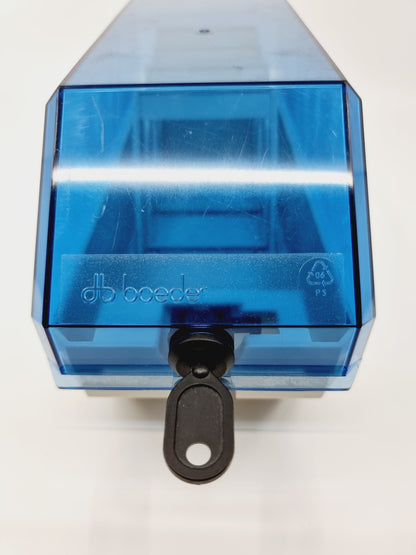 Boîte à fiches avec fermeture à clé (2 pièces)