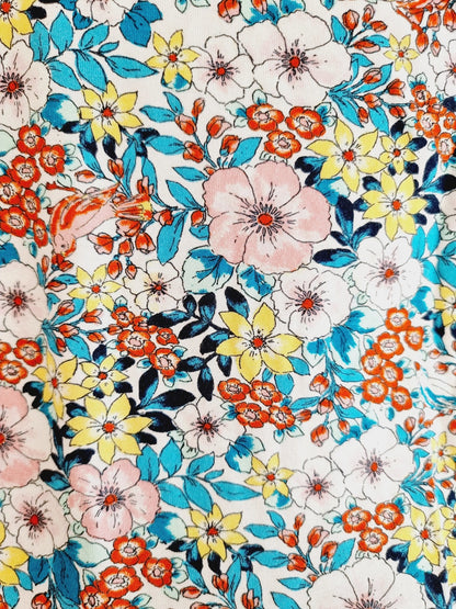 T-shirt fleuri Kookaï (SIZE : T.0 = 34/36)