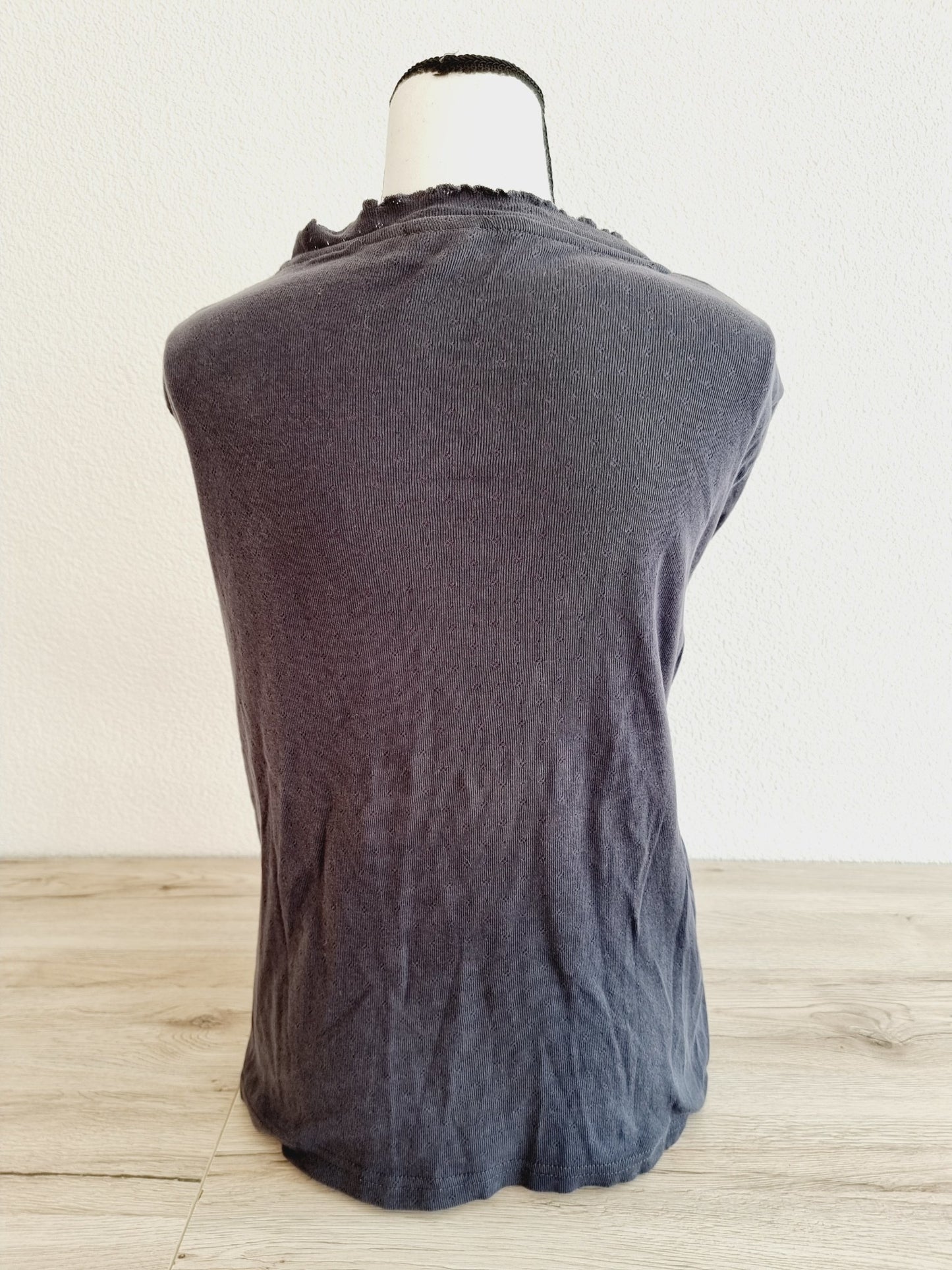 Jaquette ajourée en coton (SIZE : 36)