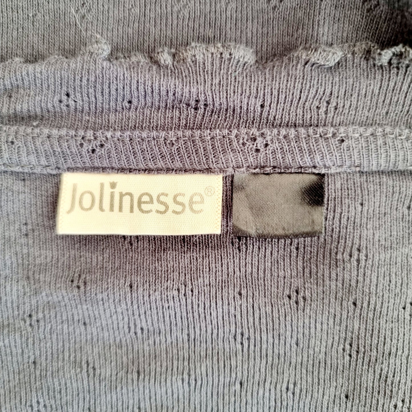 Jaquette ajourée en coton (SIZE : 36)