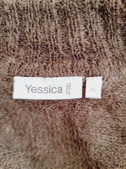 Jaquette marron à ficelle (SIZE : XL)