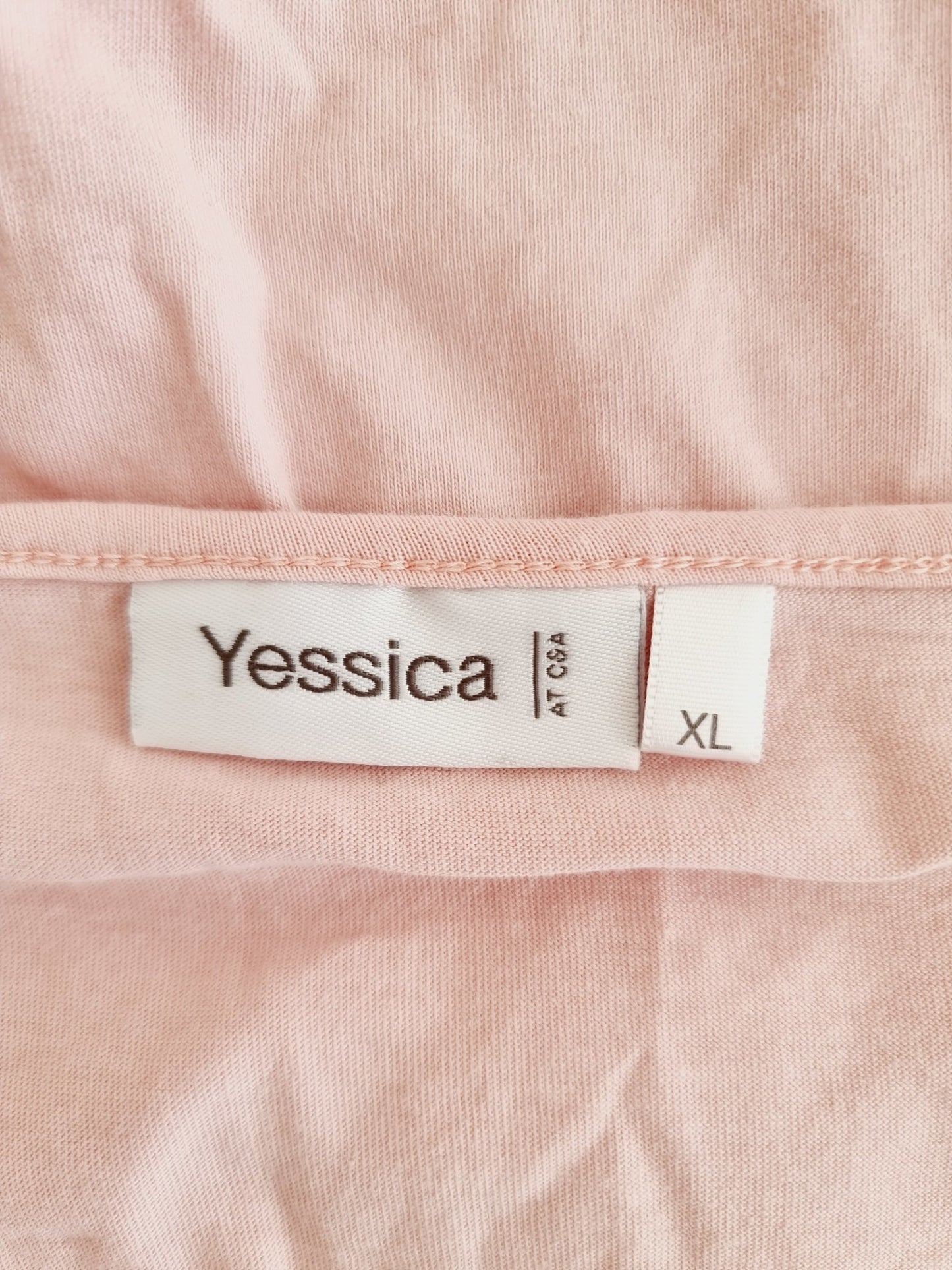 Top rose pâle à dentelle (SIZE XL)