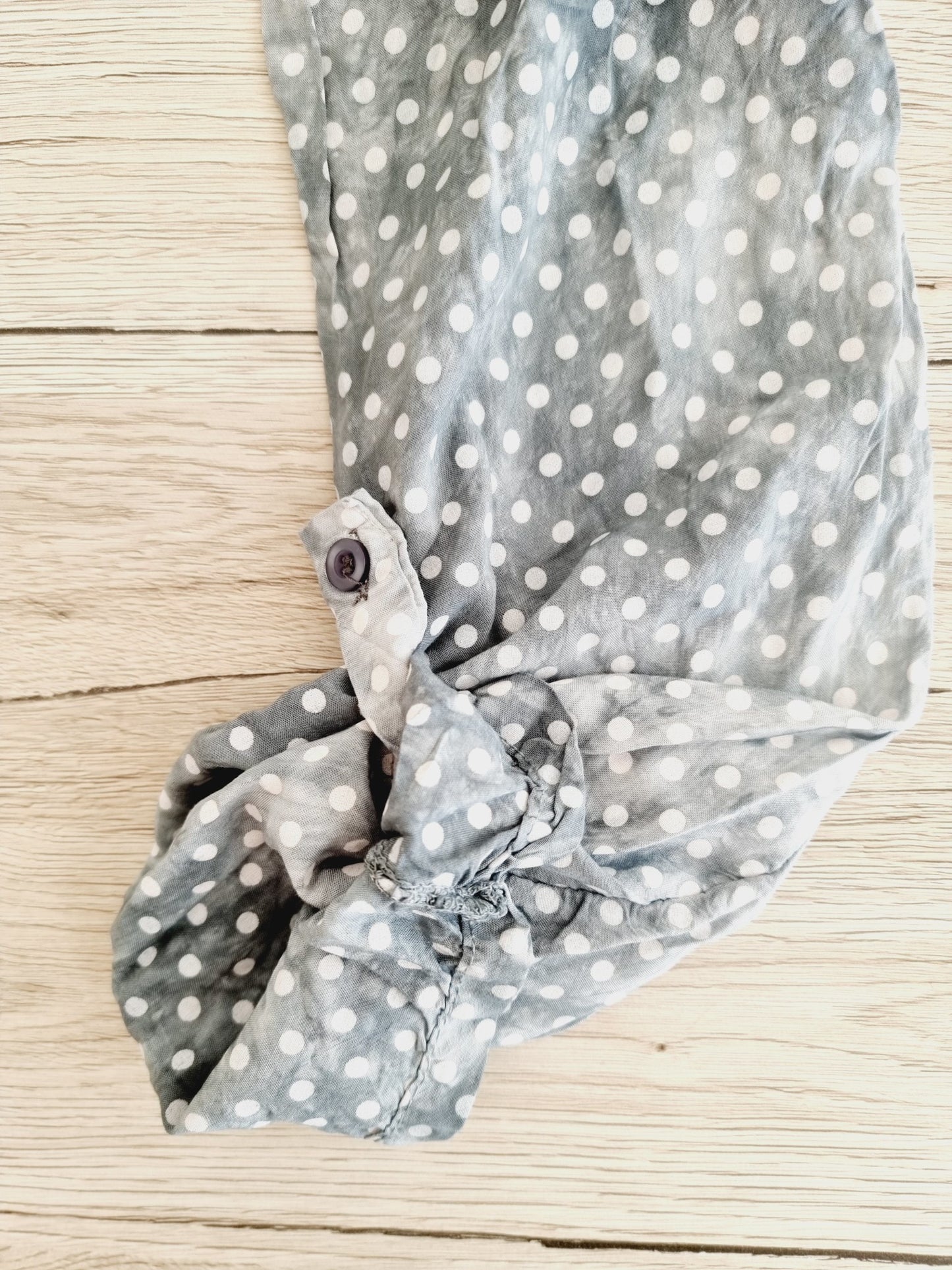 Blouse à pois (SIZE : 38)