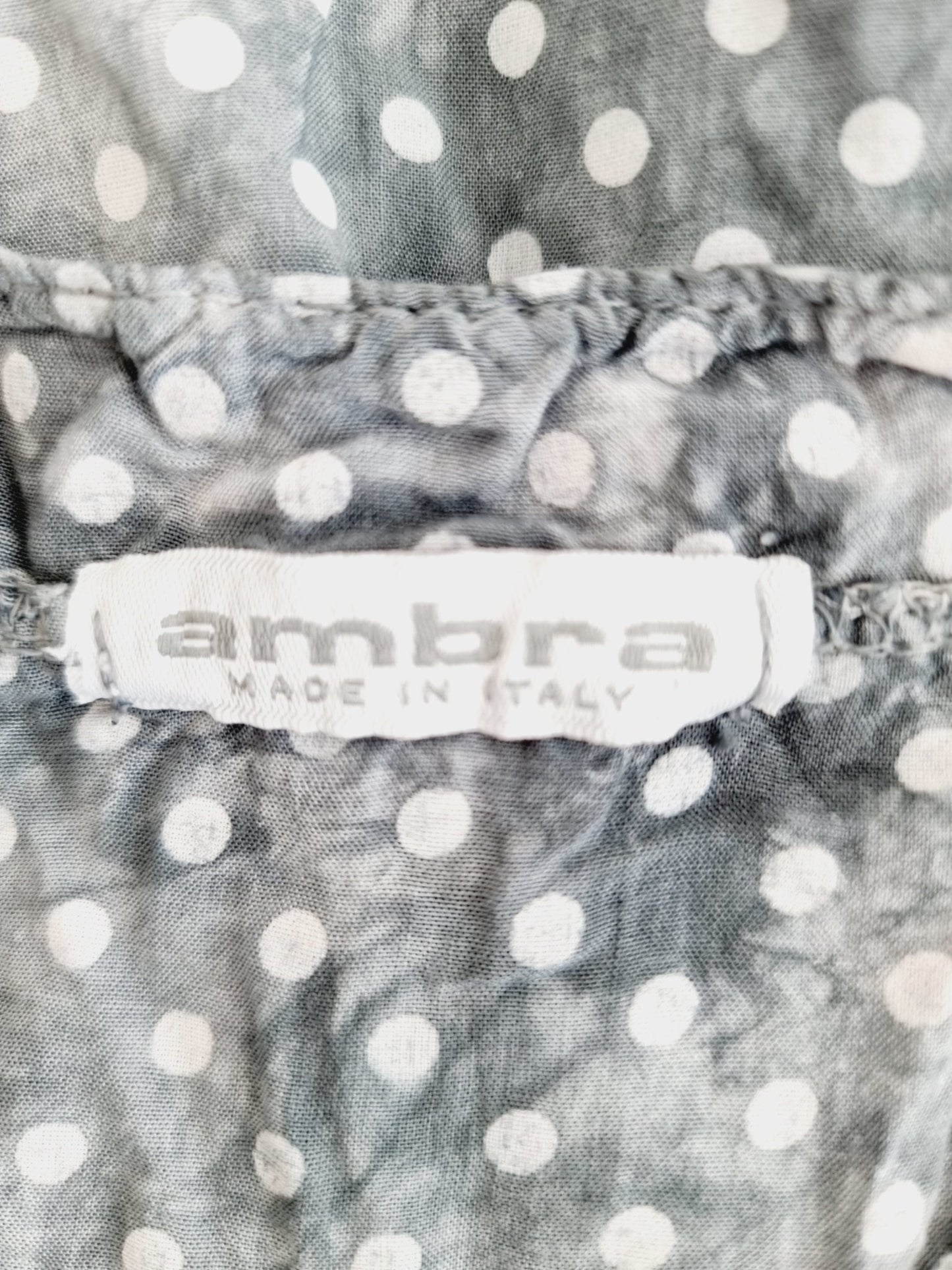 Blouse à pois (SIZE : 38)