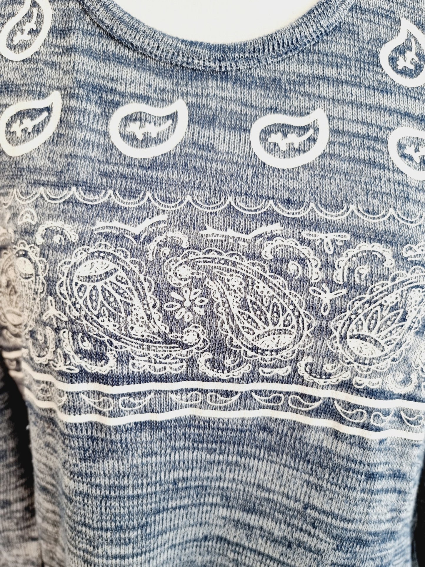 Pull imprimé Paisley (SIZE : XL)