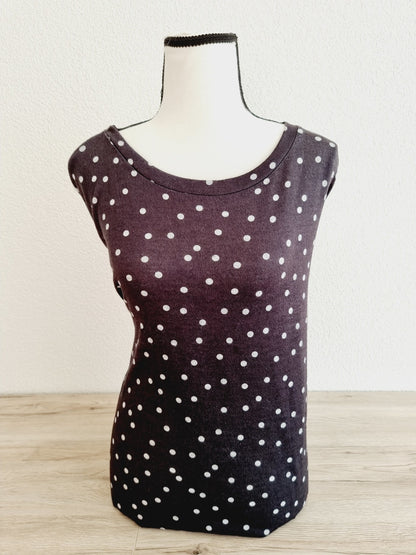 Pull à pois & manches bouffantes (SIZE : XL)