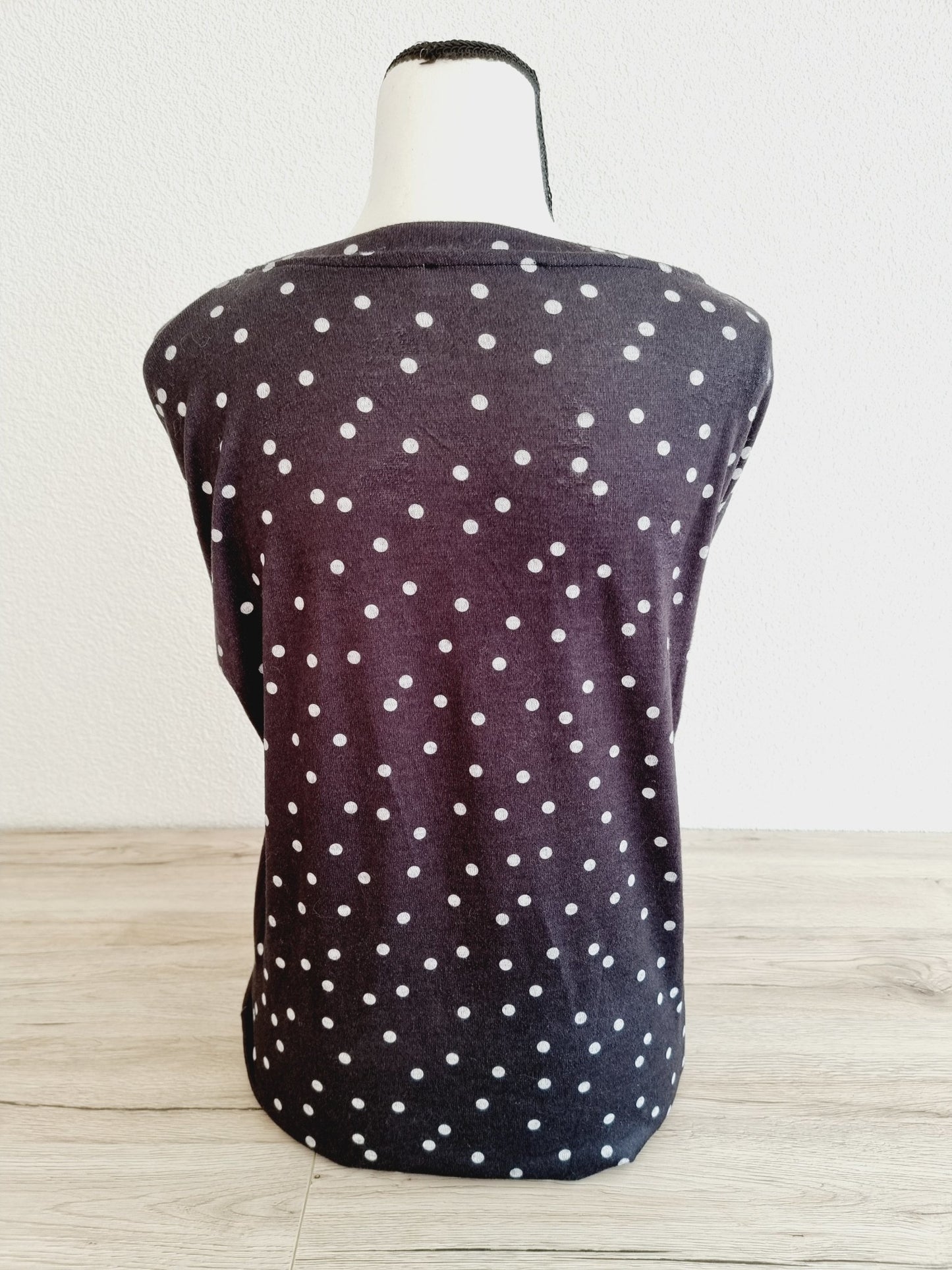 Pull à pois & manches bouffantes (SIZE : XL)