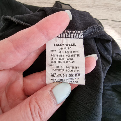 Jupe noire à voile (SIZE : 38/M)