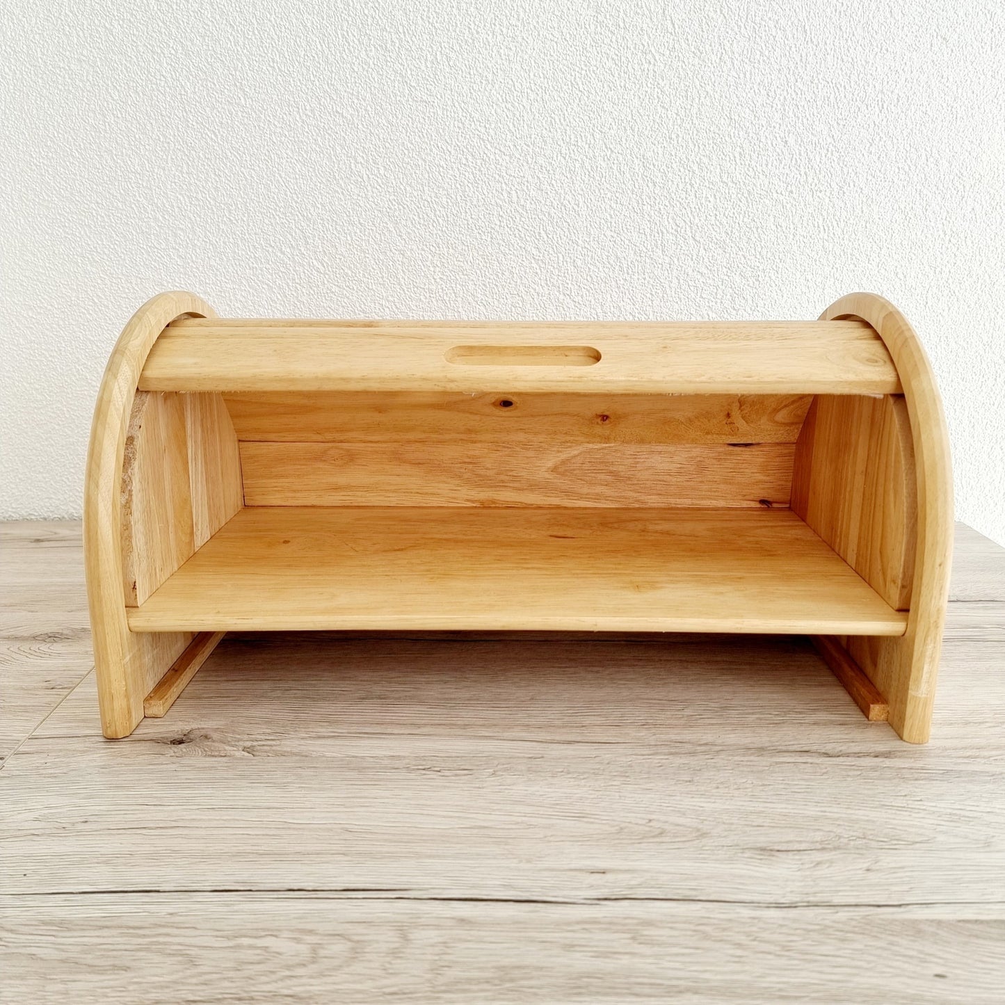 Boîte à pain en bois de hêtre