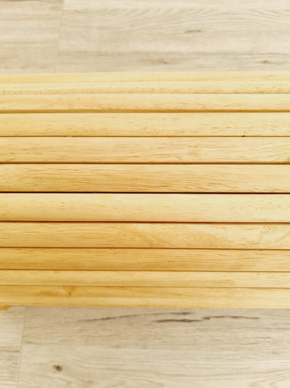 Boîte à pain en bois de hêtre