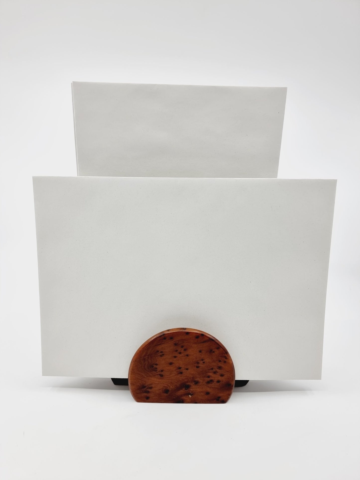 Porte-lettres en bois de cerisier