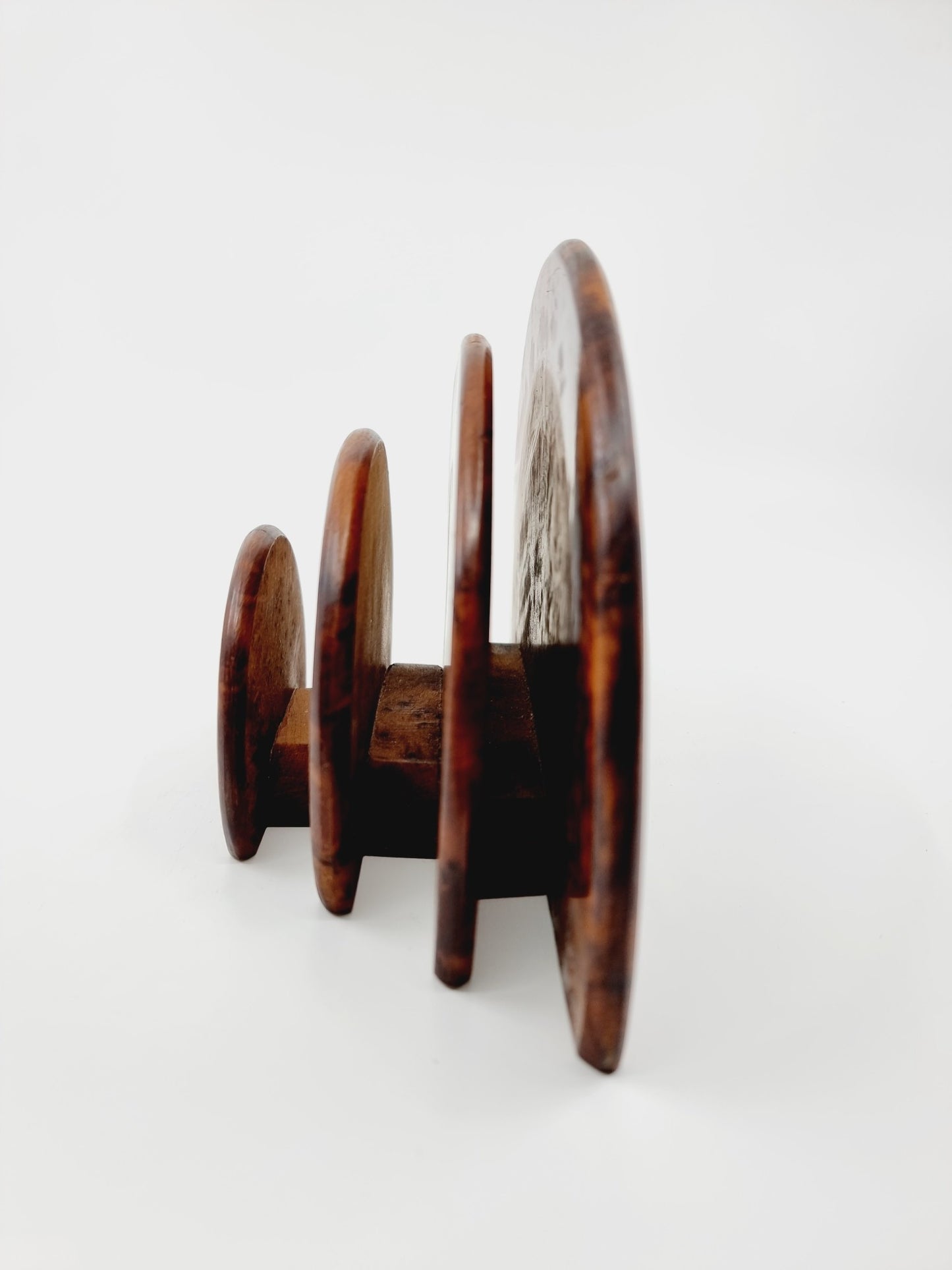 Porte-lettres en bois de cerisier