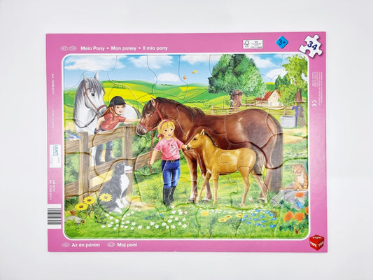 Puzzle - Mon poney