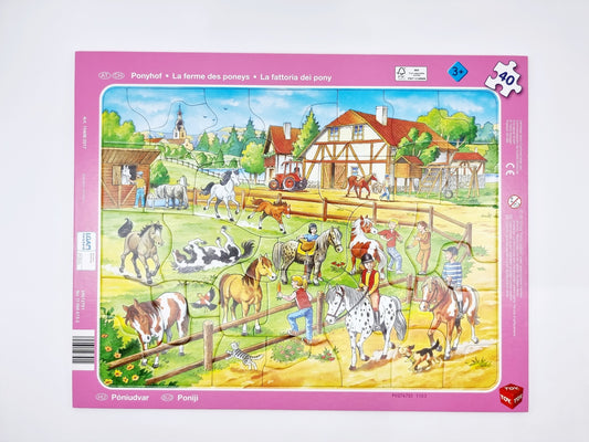Puzzle - La ferme des poneys