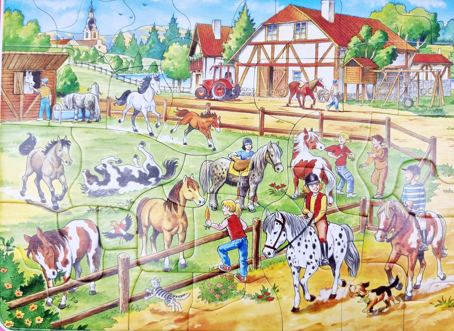 Puzzle - La ferme des poneys