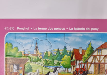 Puzzle - La ferme des poneys