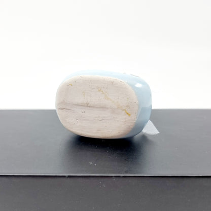 Bibelot - Chausson bleu en céramique