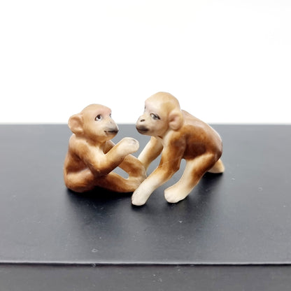 Bibelot - Singes joueurs (2 pièces)