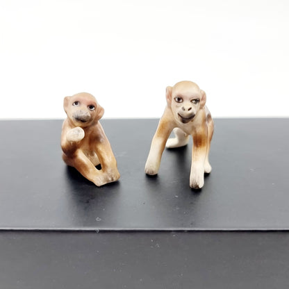 Bibelot - Singes joueurs (2 pièces)