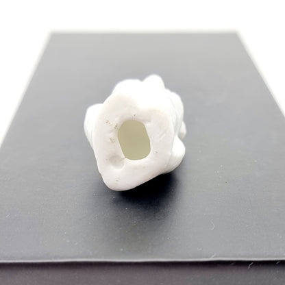 Bibelot - Chouette blanche en céramique