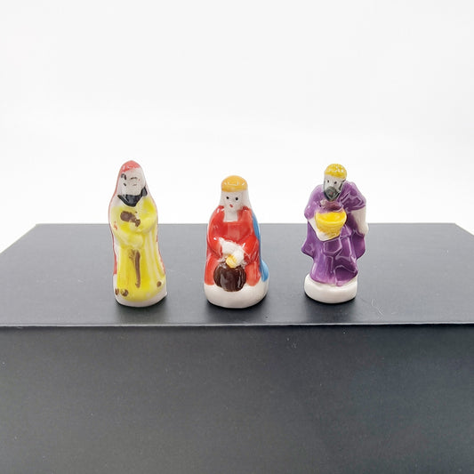 Santons pour crèche, lot 3