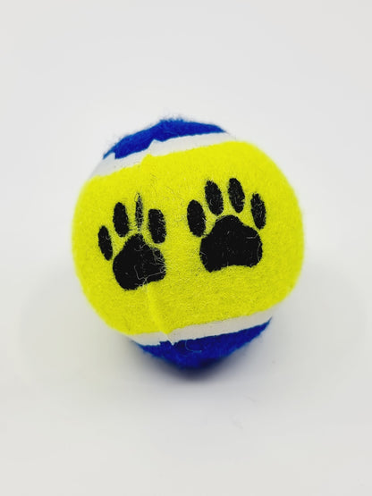 Jouet pour animaux - balle de tennis bleu