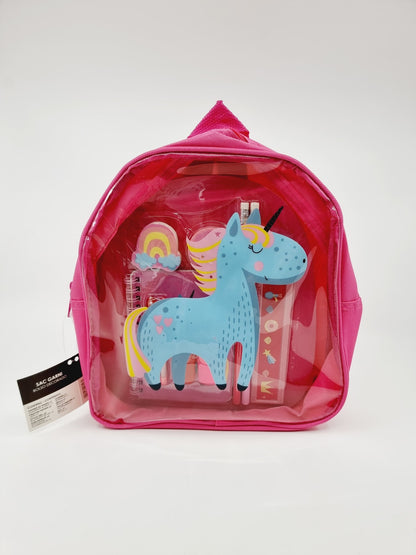 Sac à dos surprise - Licorne (11 pièces)
