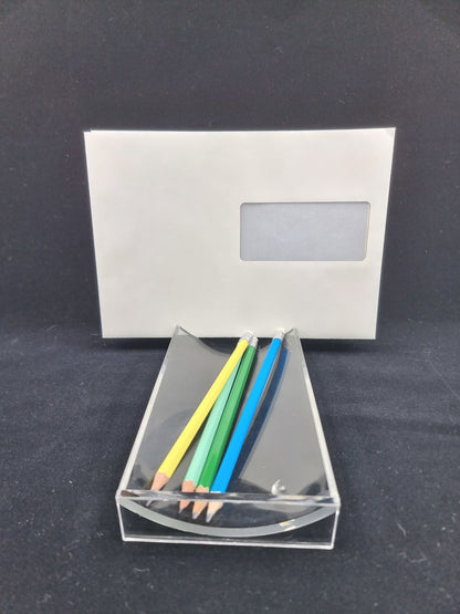 Support transparent de bureau