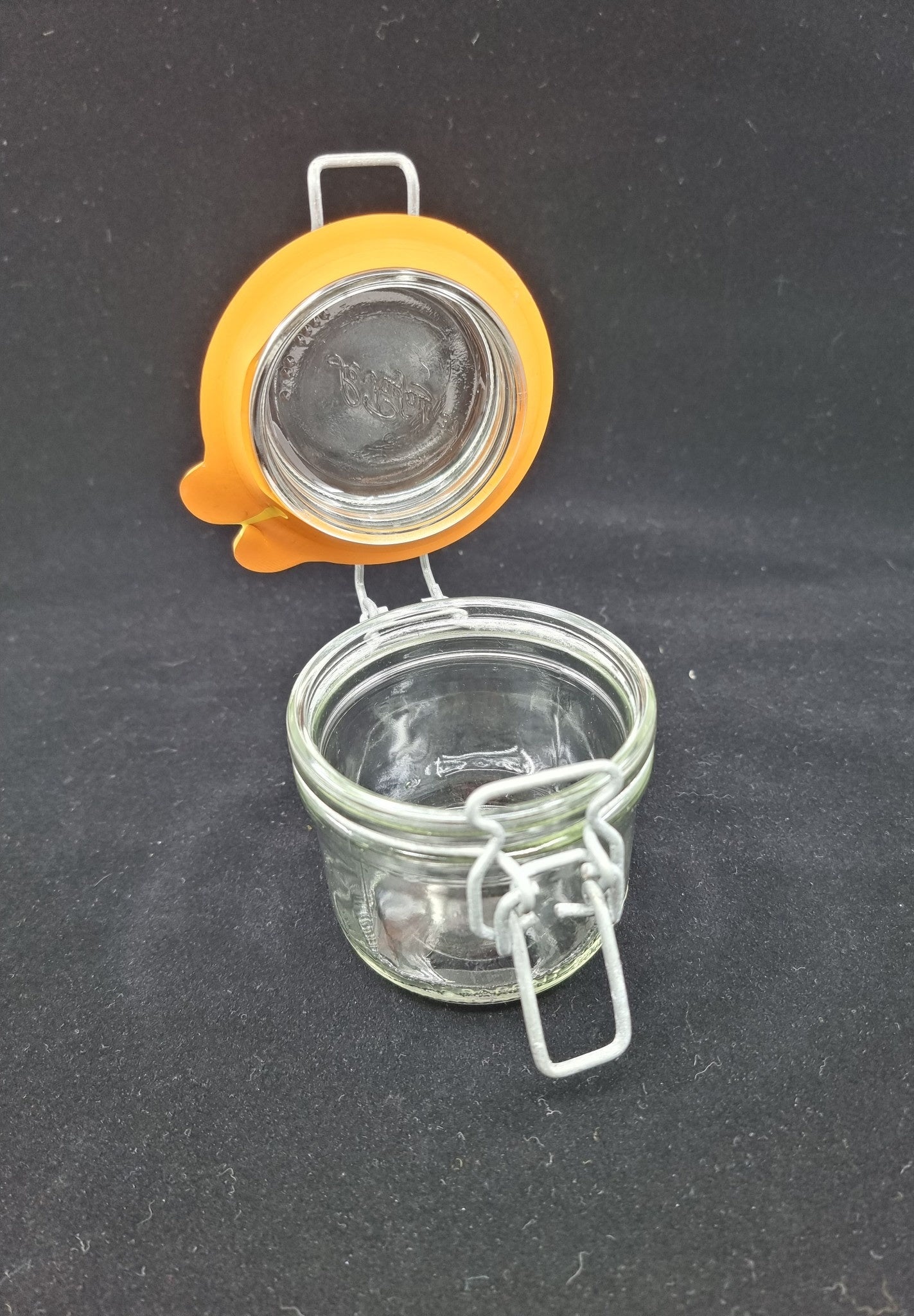 Bocal hermétique en verre - petit