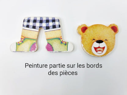 Puzzle ours à habiller